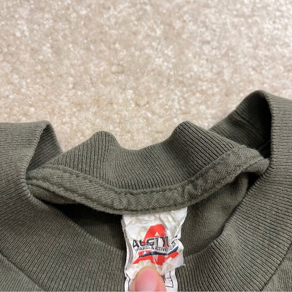 Lynyrd Skynyrd Shirt Mens Medium Green Concert Band Last of a Dyin Breed Tour - Picture 3 of 9